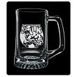 Incredible Hulk Premium Etched Glass Stein